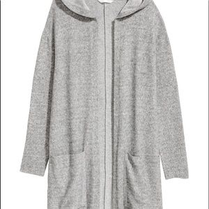 H&M long sleeve gray cardigan